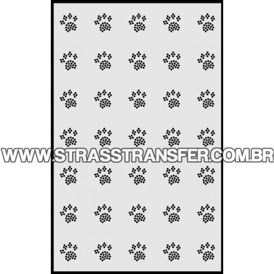 Patinhas em Cartela c/ 35 pçs - Ref: 3913 