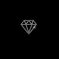 Diamante em cartela c/ 10 pçs Ref: 4032