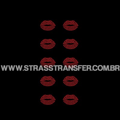 Boca em cartela c/ 10 pçs - Ref: 6043