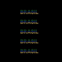 Brasil em cartela c/ 5 pçs - Ref: 6105
